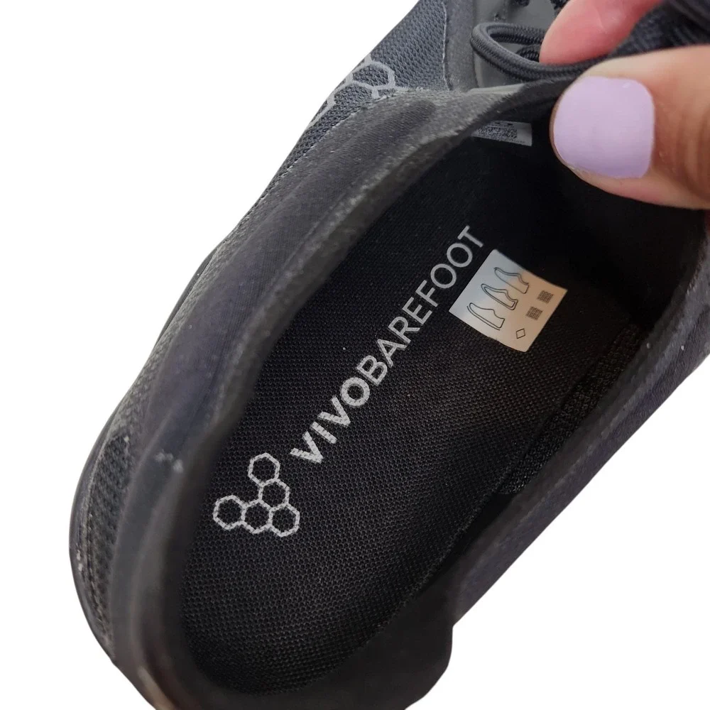 VIVOBAREFOOT Primus Lite 3.5 Shoes Womens 9 40 Black Barefoot Minimalist Sneaker